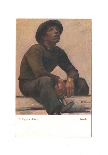 AK Ansichtskarte / Kunstkarte A. Egger-Lienz / Knabe