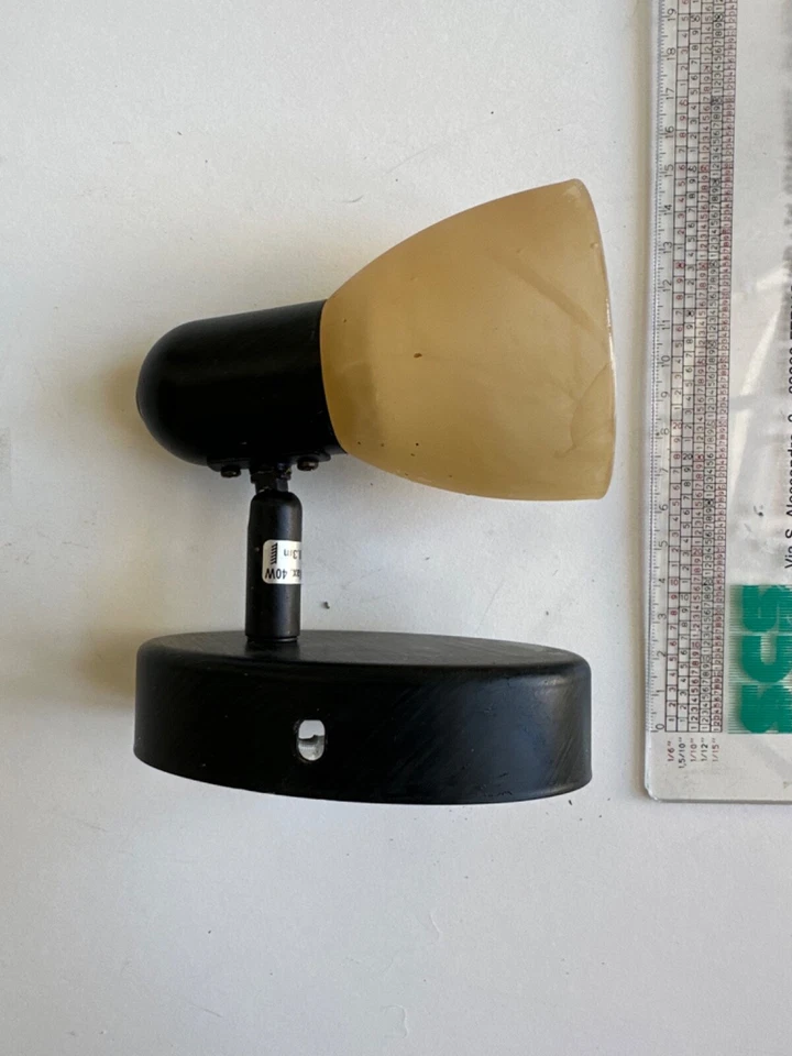 Faretto da parete, a vetro cognac, EGLO - Immagine 2 di 4