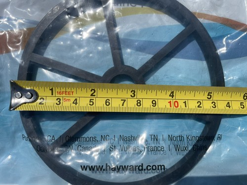 HAYWARD MULTI PORT 1.5" 5 SPOKE SPIDER GASKET 138mm SPX0710XD BLACK - Picture 6 of 7