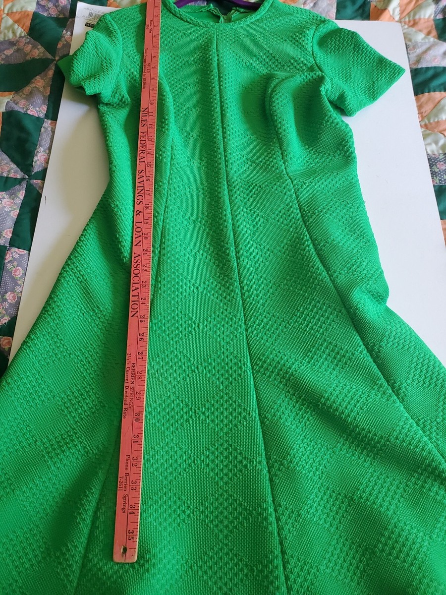 slim fit dress slacks 1960s Green & Pink Cut Out Mini Gogo Dress – Shrimpton Couture