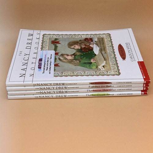 The Nancy Drew Notebooks Carolyn Keene Book Lot Of 4 Mixed Title Paperback Books - Picture 4 of 9