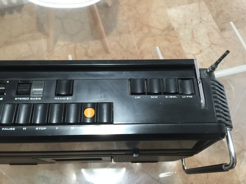 Grundig RR 640 Professional Stereo Radio RR640 Kassettenrecorder Vintage Boombox - Afbeelding 20 van 24
