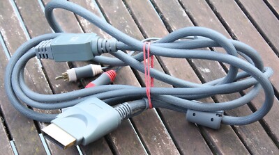 XBOX 360 HD AV Component Kabel - Composite Kabel - VGA 2 x Cinch - SPEED LINK