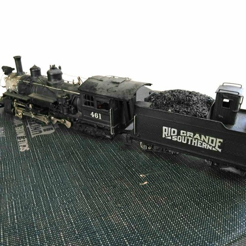 UNITED HO n3 10,5 mm Rio Grande Western K-27 dipinto con scatola originale - Foto 5 di 10