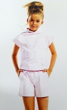 Elsy girl combination: summer sweater Ninfea shorts Murano pink size 140-164 new