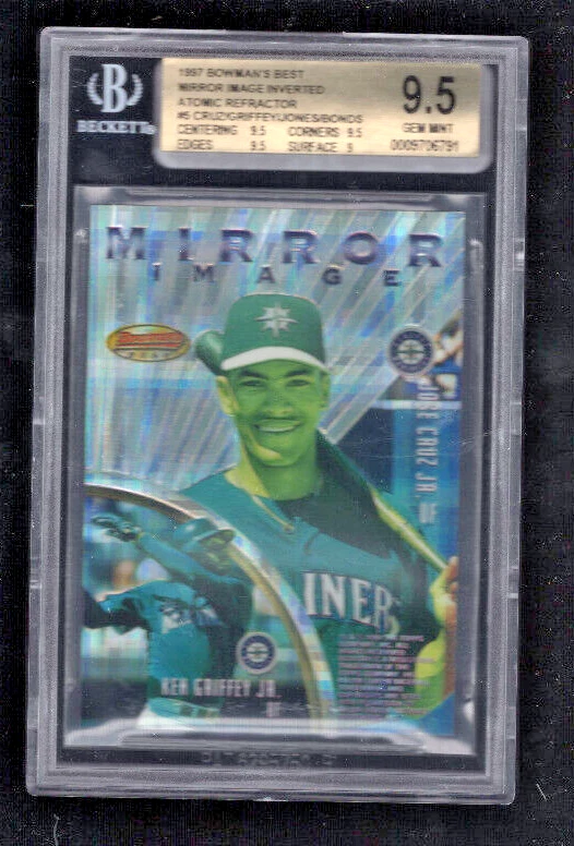 その他 KEN GRIFFEY Jr. BOWMAN  ATOMIC REFRACTOR 1999 Bowman's Best - Ken Griffey Jr #86 Refractor /400 for sale