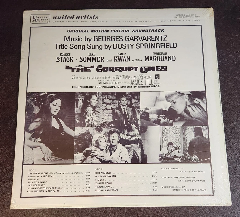 *NOS/SEALED* The Corrupt Ones LP (Dusty Springfield/Georges Garvarentz) UAS 5158 - Image 2 of 2