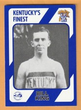 Bill King Kentucky Wildcats 1989 card #267 Lexington KY 16J