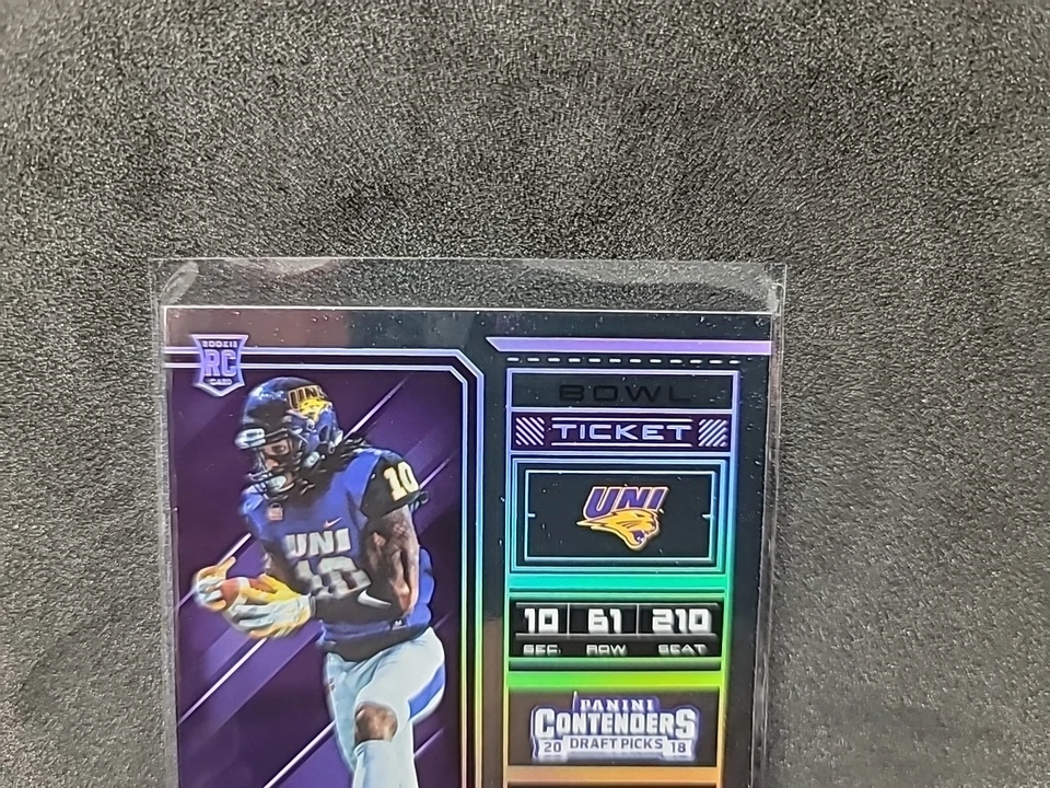 2018 Panini Contenders Draft Picks Daurice Fountain Auto #290 (RC) /99 (Bowl) - Image 4 of 4