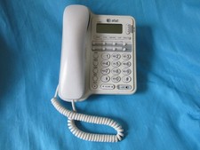 AT T Corded Phone White CL2909 Used Great Working Condition