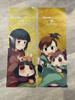 PUCHIMAS! PETIT IDOLMASTER CLEAR POSTER COLLECTION JAPAN KOTORI MAMI KOMAMI PIYO