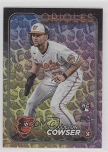 2024 Topps Series 1 Eggs Colton Cowser #257 Rookie RC