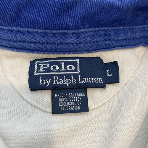 Polo Ralph Lauren Polo Shirt Mens Large Rugby R.L. Polo Club 1967 Vintage 90's - Picture 5 of 12