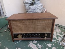 Zenith Model K731 Vintage Tube Radio AM/FM Wood Cabinet Mid-Century - Works!
