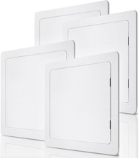 12x12 Inch Access Panel for Drywall & Ceiling, 4 Pack, Easy Install, White