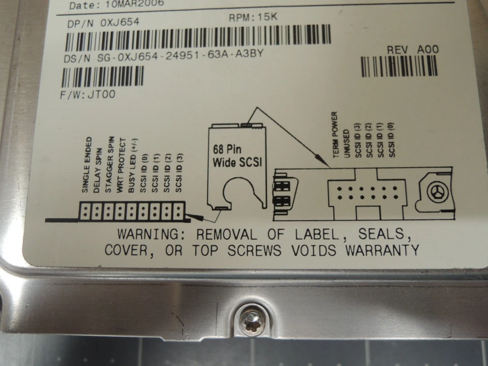 Maxtor Atlas 15K II 8K036L0 36 GB Ultra320 SCSI 3.5" HDD Hard Disc Drive - Image 4 of 4