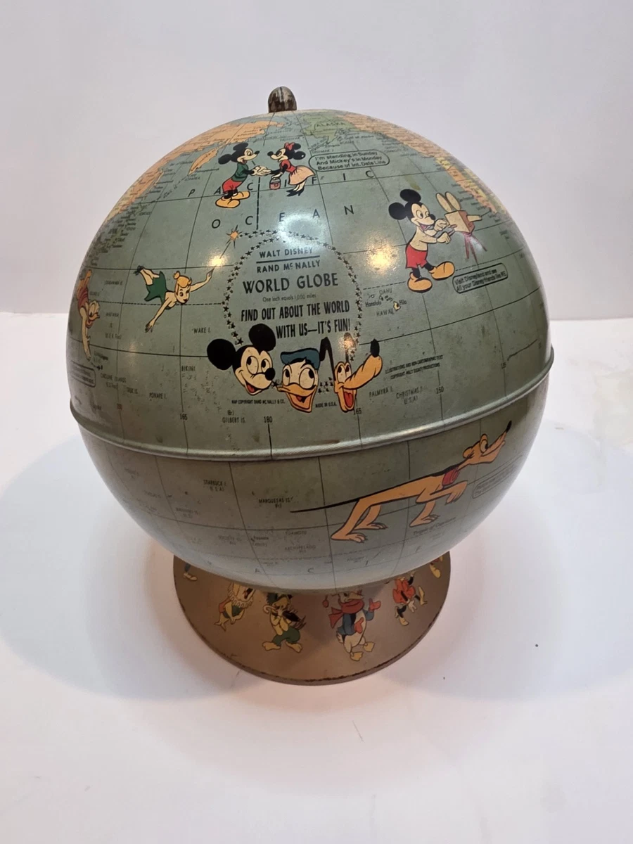 Multi-Color 1950-1959 Date Range Antique World Globes & Celestial