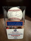 Nolan Ryan Signed Baseball "HOF ‘99" Insc Fanatics & MLB COA Case Included
