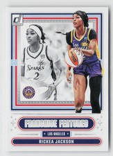 2025 Donruss WNBA Rickea Jackson Franchise Features #8 Los Angeles Sparks NM