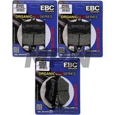 YAMAHA T-Max 560 2019-2024 EBC Organic Scooter Brake Pads Front & Rear