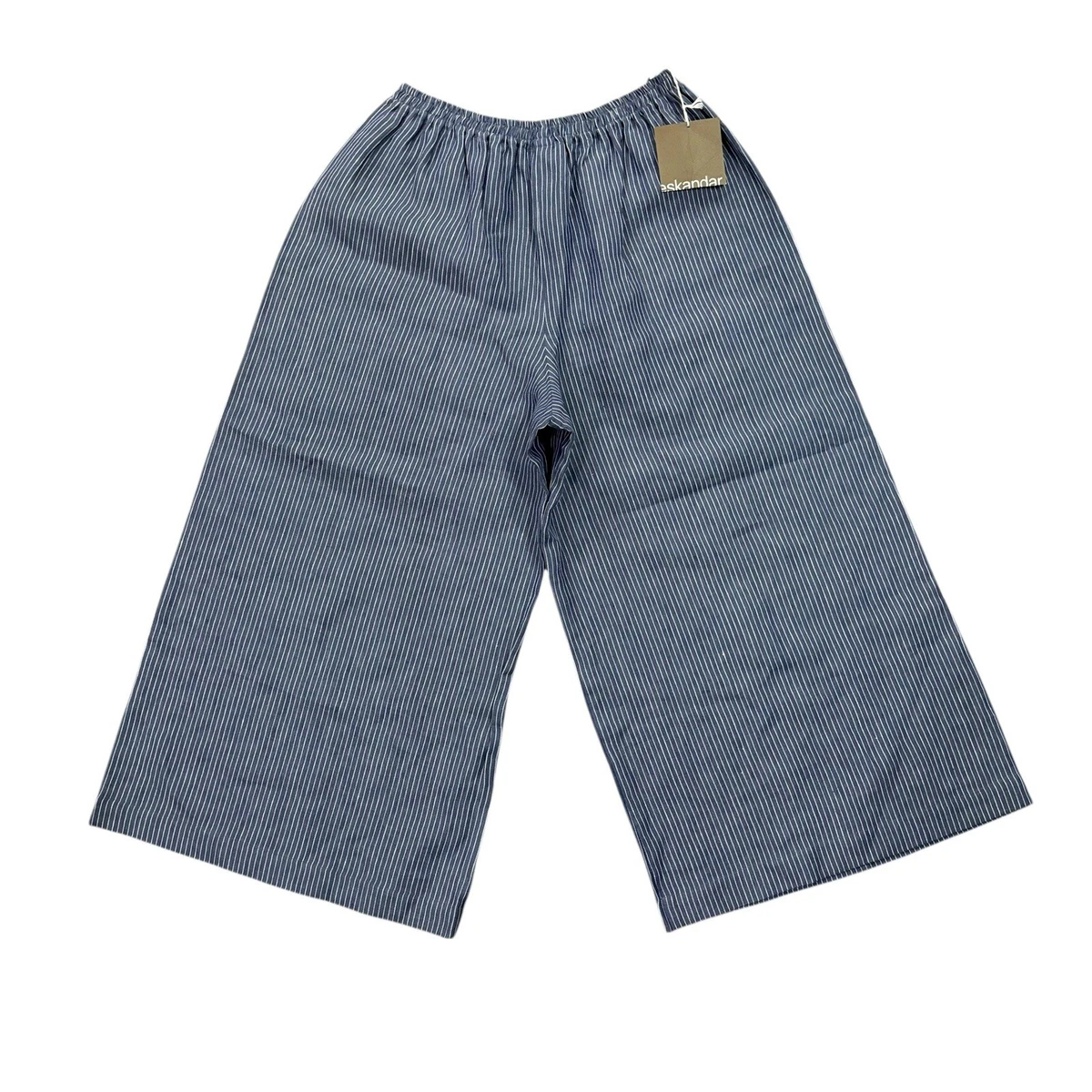 Pantalon Léger En Laine Fine Eskandar - Taille OS, Couleur Heather Gray, Occasion Excellent état