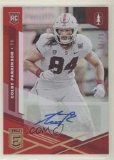 2020 Panini Chronicles Draft Picks Red Signatures 63/75 Colby Parkinson Auto 1u6