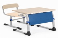 Ergonomische Schulbank Mit Stuhl HöHenverstellbar Komfortabel