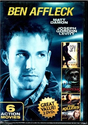 Ben Affleck Matt Damon 6 Action Movies DVD 2011 Gerry eXistenZ Phantoms