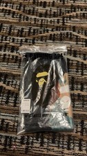 Bape Tee Black x Beige T-Shirt A Bathing Ape Size XL 100 Authentic Brand New