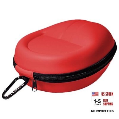  Hard Shell Case for Over The Ear Headphones with Full Protection for Red