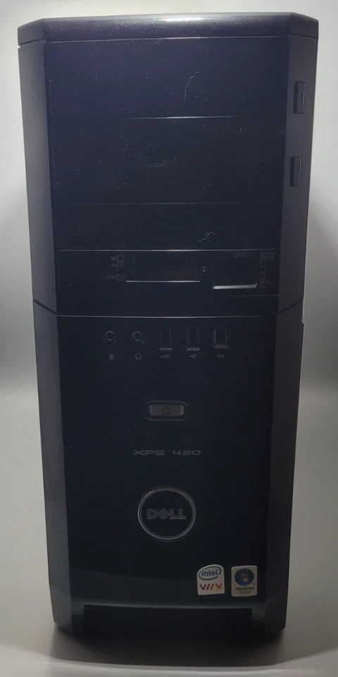 Dell XPS 420 Desktop-Intel Core 2 Quad CPU Q6600@2.40GHz/3GB/Win Vista/320GB HDD - Image 2 of 4