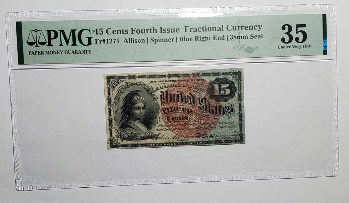 15c Denomination US Fractional Paper Currency for sale | eBay