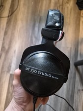 beyerdynamic DT 770 STUDIO 80 Ohm Over-Ear Headphones Working, Read Description