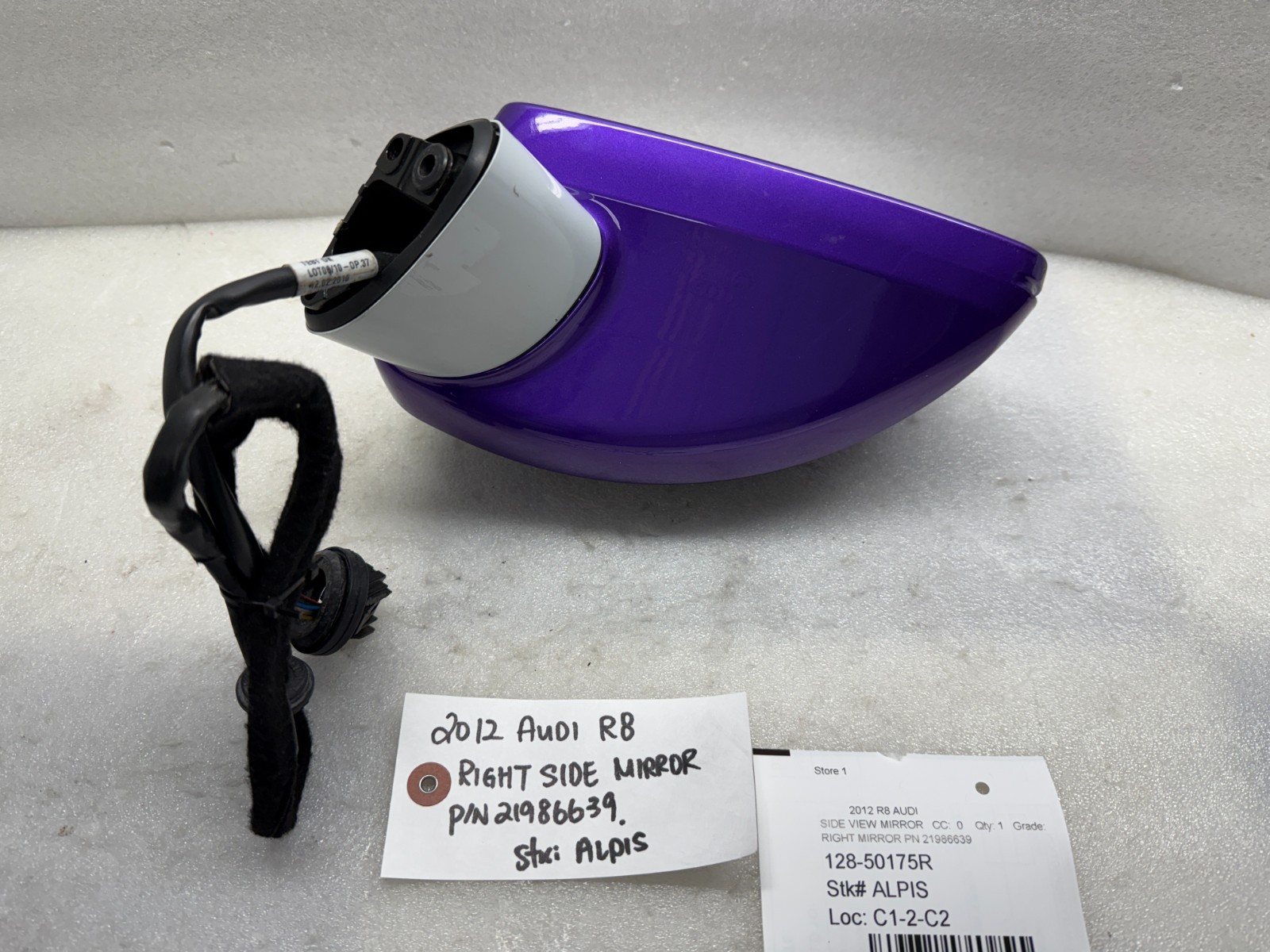 Audi R8 2008-2015 Right Side mirror