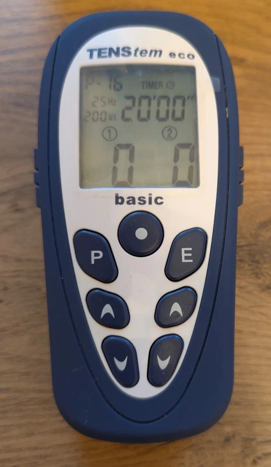 TENS tem Eco Basic 2Kanal TENS/Reizstromgerät für Nerven- und Muskelstimulation - Bild 3 von 4