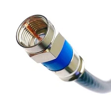 150ft PERFECT VISION 3GHZ QUAD SHIELD 75 Ohm COAXIAL RG6 DIRECTV APPROVED CABLE