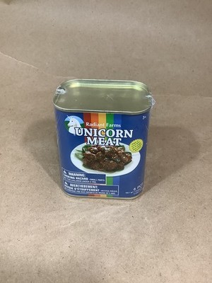 Thinkgeek Radiant Farms Unicorn Meat Novelty Gag (NEW, in original packaging)