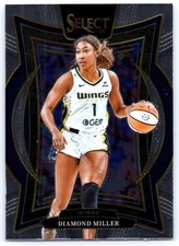 2025 Panini Select WNBA #15 Diamond Miller