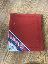 Vintage NEW SEALED Deluxe Craft No. 800 12x14  Scrapbook 100-Pg Album, USA