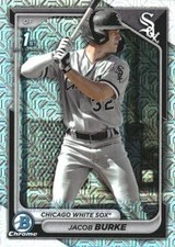 2024 Bowman #BCP-116 Jacob Burke Chrome Prospects Mojo Refractors