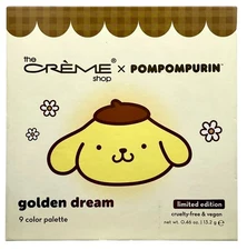 The Creme Shop x Pompompurin Golden Dream 9 Color Palette New Limited Edition