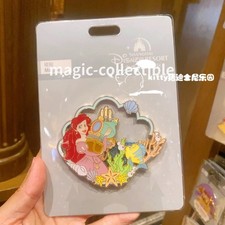 2025 Authentic Disney Little Mermaid Ariel refrigerator Fridge magnet Disneyland