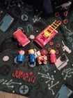 Vintage Fisher Price Little People ~ Plastic body plastic head ~ Lot of 6 Items