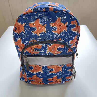 Bean Kids Fish Backpack Boys Toddler Daycare Kindergarten