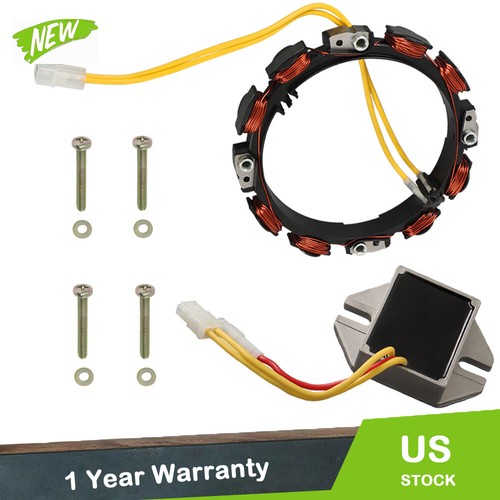 GUZIKO Alternatore 592830 Adatto Per Tosaerba Briggs Stratton John D 96458 691064 393295 845907 394890 797375 393374 691185 JD GT235 LT166 - Foto 14