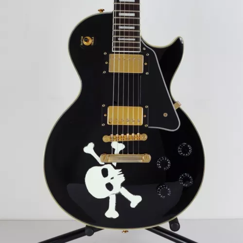 2004 Epiphone Nicke Borg Signature Les Paul Custom Black Beauty Backyard Babies
