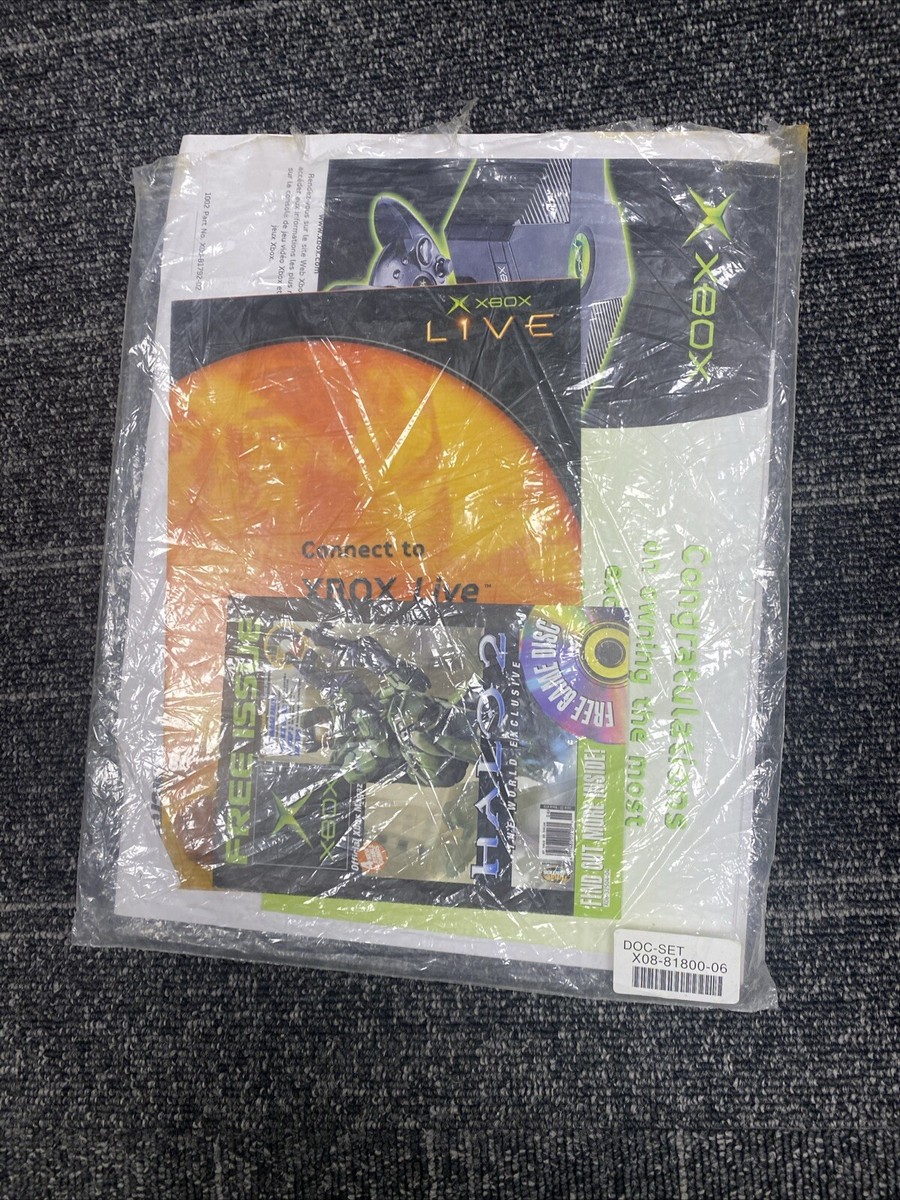 Original Xbox Translucent Blue Rare Canadian Edition With Original Xbox Translucent Blue Rare Canadian Edition With