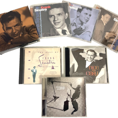 Frank Sinatra 6 CD Lot Tommy Dorsey Set Best Capitol Nice Easy + Manilow Sings