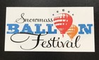 Snowmass Balloon Festival Sticker - Colorado Aspen Summer Mountain Sports