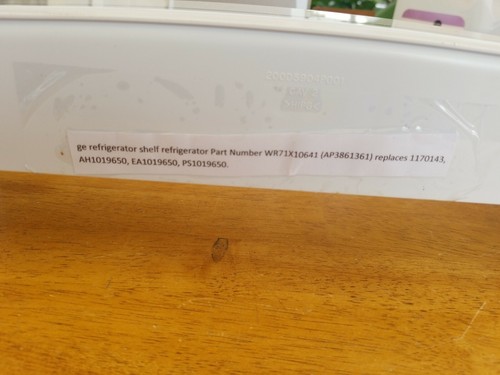 GE Refrigerator Shelf Front Bin WR71x10641 - Picture 2 of 8